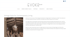 Desktop Screenshot of evokemagazine.com