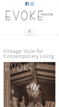 Mobile Screenshot of evokemagazine.com